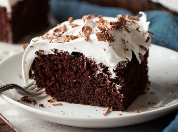 Marshmallow Chocolate Cake recipe